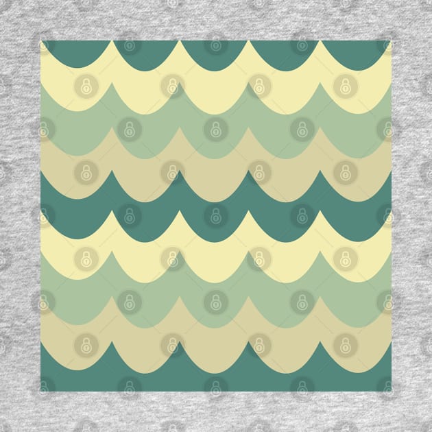 Geometric Waves Pattern by Patternos